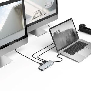 Produktbild für Dockingstation Hama 9in1-USB-C-Docking-Station