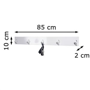 Produktbild für Kleiderhaken Haku-Möbel 42339, aus Holz, klappbar