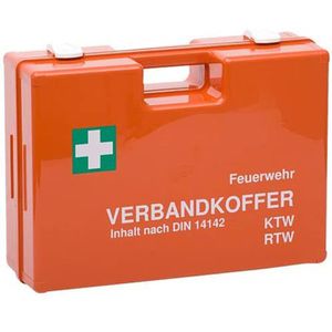 Leina-Werke Erste-Hilfe-Tasche Groß (Mit Inhalt nach DIN 13169, Rot)