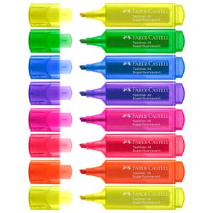 Textmarker Faber-Castell Textliner 46, 8 Stück