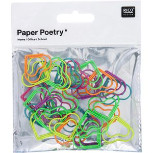 Produktbild für Büroklammern Rico-Design Herzklips, 30mm