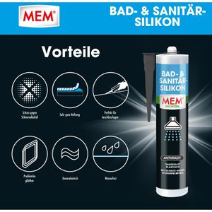 Produktbild für Silikon MEM Bad- &amp; Sanitär, anthrazit