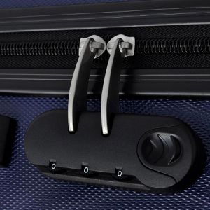 Produktbild für Koffer vidaXL 91144, blau, 3-teilig