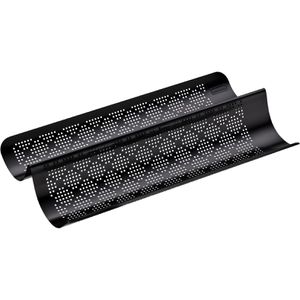 Backform Kaiser Inspiration für 2 Baguettes, perforiert, Stahl