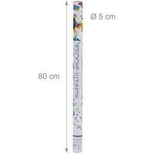 Produktbild für Konfetti Relaxdays 10020859, XXL Party-Popper, aus Folie