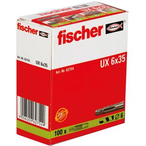 Dübel Fischer 62754, UX