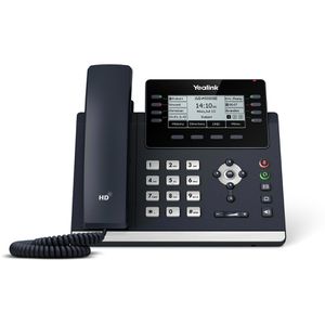 Telefon Yealink SIP-T43U, schwarz
