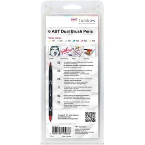 Produktbild für Brush-Pen Tombow ABT-6P-4 ABT Dual Brush Pen