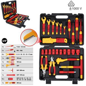 Produktbild für Werkzeugkoffer KS-Tools Hybrid- &amp; Elektrofahrzeuge, 117.1895