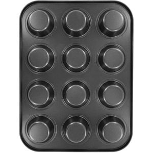 Produktbild für Backform Westmark Back Meister, für 12 Muffins, aus Stahl
