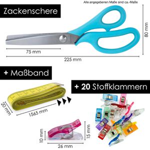 Schneider Verschlussclips 12cm (6 Stück), 22,76 €