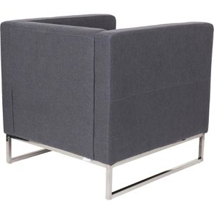 Produktbild für Loungesessel hJh-OFFICE BARBADOS, dunkelgrau