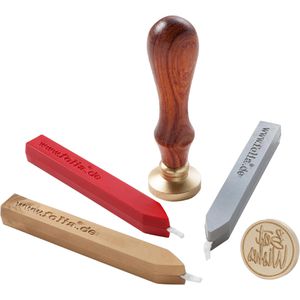 Produktbild für Siegellack Folia 31019 Set, farbig sortiert