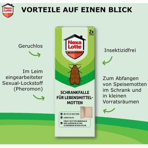 Produktbild für Mottenfalle Nexa-Lotte Schrankfalle, Pheromonfalle