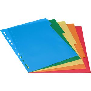 Produktbild für Register DONAU 7704095-99, A4, blanko