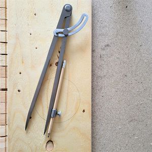 Produktbild für Anreißzirkel Hedue B602, für Leder, mit Bleistifthalter
