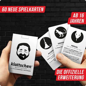 Produktbild für Kartenspiel Denkriesen klattschen White Edition