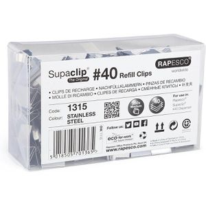 Produktbild für Foldbackklammern RAPESCO 1315 Supaclip 40
