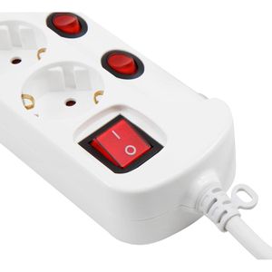 Produktbild für Steckdosenleiste McPower 1300442, mit 1,5m Kabel