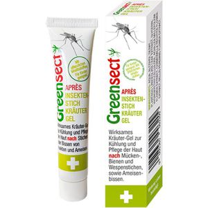 Insektenstich-Gel Greensect Apres Kräutergel ab 6 Monate, Tube