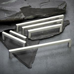 Produktbild für Möbelgriffe SO-TECH E8, silber, aus Edelstahl