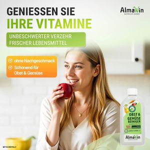 Produktbild für Spülmittel AlmaWin Obst- und Gemüsereiniger, geschmacksneutral