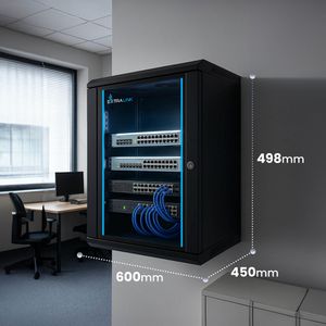 Produktbild für Netzwerkschrank Extralink Standard, EX.7249, 19 Zoll