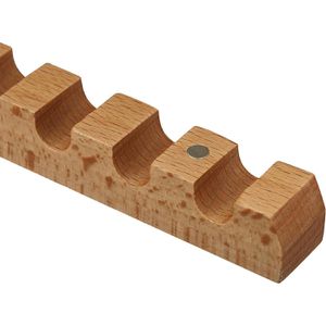 Produktbild für Türhaken Relaxdays 10037736, für Außenseite, 6 Haken, schwarz