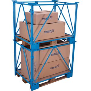 Produktbild für Palettenaufsatz VARIOfit Typ 68, pa-080.012, blau, Stahl