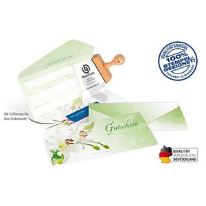 Produktbild für Gutscheinkarte notizblock24 Frühjahr, 19 x 9cm