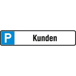 Parkplatzschild SafetyMarking aus Aluminium