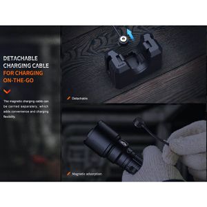 Produktbild für Taschenlampe Fenix WF26R, LED, aufladbar