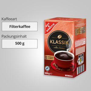 Produktbild für Kaffee Gut&amp;Günstig Klassik