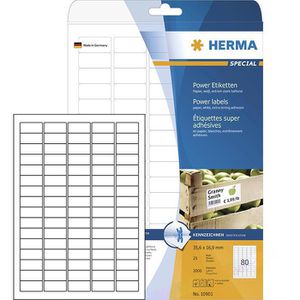 Universaletiketten Herma 10901 Special, weiß