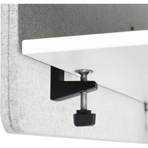 Produktbild für Tischtrennwand hJh-OFFICE 891011, hellgrau