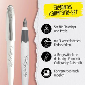 Produktbild für Kalligraphie-Stift Online Air Best Writer Set, White