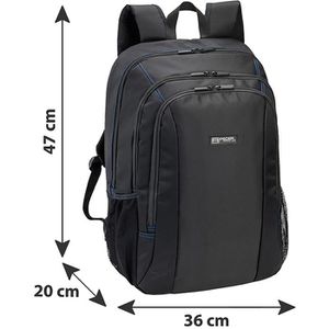Produktbild für Laptop-Rucksack Pedea First One, 66069010, schwarz / blau