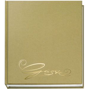 Veloflex Gästebuch 5420011 Classic, 20,5 x 24cm, 144 Seiten, mit Prägung, gold