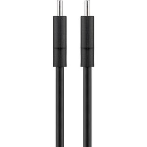 Produktbild für Ladekabel Goobay 66318, schwarz, 1m
