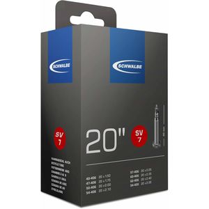 Fahrradschlauch Schwalbe SV7, 20 Zoll