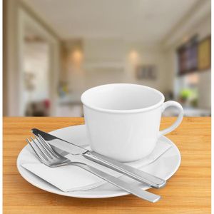 Produktbild für Servietten Papstar 82553, weiß