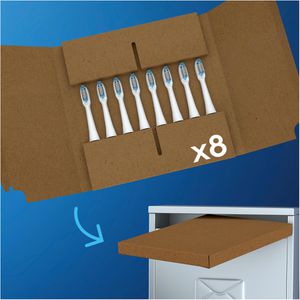 Produktbild für Aufsteckbürsten Oral-B Pulsonic Clean, 8 Stück