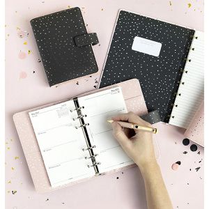 Produktbild für Systemplaner Filofax Confetti Organiser Charcoal