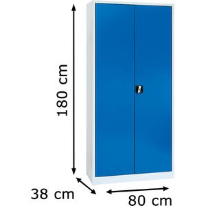 Produktbild für Aktenschrank G-Office FLC.18, aus Metall
