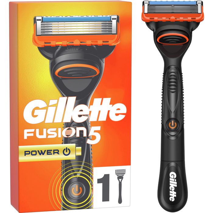 Gillette Rasierer Fusion5 Power, für Herren, 5-Klingensystem, inkl. 1