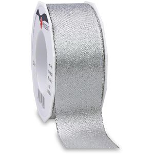 Produktbild für Geschenkband Präsent Wien, silber