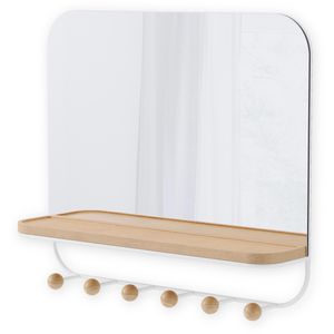 Wandgarderobe Umbra Estique, Metall / Holz