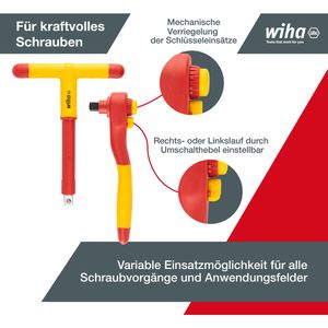 Produktbild für Steckschlüssel Wiha 43024, 7208NK2001, 20-teilig