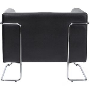 Produktbild für Loungesessel hJh-OFFICE CURACAO, 713330, schwarz