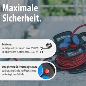 Produktbild für Kabeltrommel Brennenstuhl X-Gum Bremaxx, für außen IP44